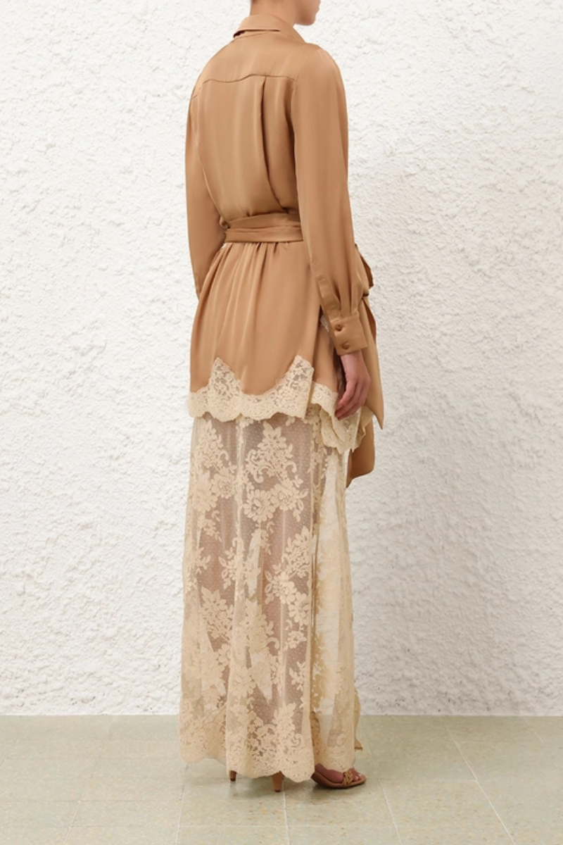 Seraphina Lace Set – Ivory & Champagne