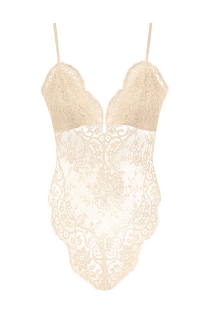 Seraphina Lace Set – Ivory & Champagne
